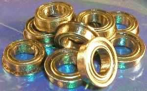 Flange ball bearing FR168-ZZ metal shields FR168ZZ high quality FR168 ZZ Qt.10 