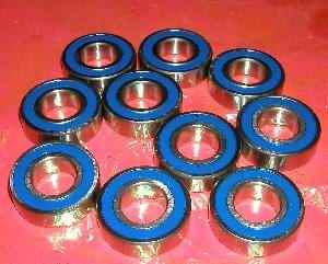 10 Bearing 6004-2RS 20x42x12 Sealed:vxb:Ball Bearings