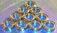 10 Balls Bearings 6700ZZ 10x15x4 Shielded