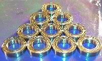 10 Balls Bearings 61802ZZ 15x24x5 Shielded