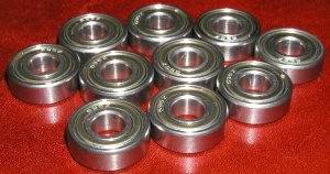 10 Bearing 696ZZ 6x15x5 Shielded