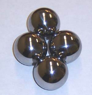 1 3/4" inch Diameter Chrome Steel Bearing Balls G24:Pack (4)