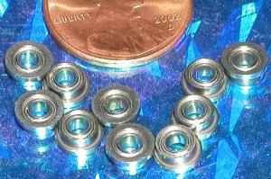 10 Flanged Bearing 5x8 Shielded 5x8x2.5