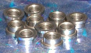 10 Flanged Bearing 5x8 Shielded 5x8x2.5:vxb:Ball Bearings