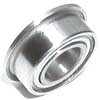 Flanged Ceramic Balls Bearings 2x5x2.5 Si3N4