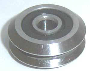 3/16" V Groove Guide Bearings:Sealed