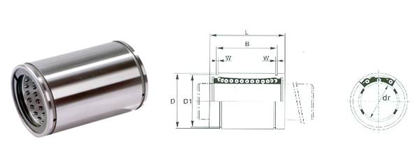 6mm Linear Stroke Rotary Ball Busshings:vxb:Ball Bearing