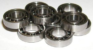 10 Bearing 5x11 Open 5x11x3.5:vxb:Ball Bearings