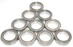 10 Balls Bearings 61801-2TS 12x21x5 Teflon Sealed