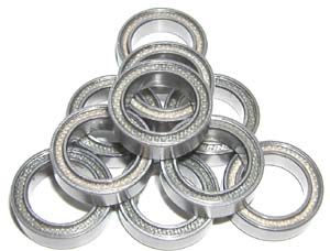 10 Bearing 61801-2TS 12x21x5 Teflon Sealed:vxb:Ball Bearings