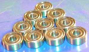 10 Bearing 697ZZ 7x17 Shielded 7x17x5:vxb:Ball Bearings