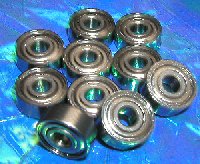 10 Balls Bearings R155ZZ 5/32 x 5/16 x 1/8 Shielded