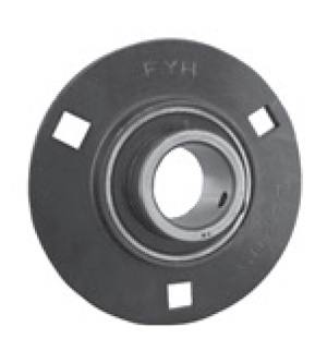 FYH Bearings SBPF205-16 1" Stamped steel plate round three bolt Flanged Bearing